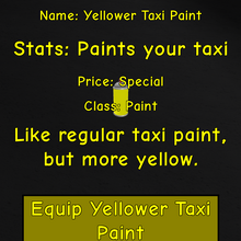 Yellower Taxi Paint Taxi Simulator 2 Wiki Fandom