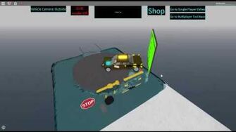 ROBLOX Taxi Simulator How to get into the Shop