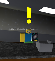 TaxiThemedCollectibleStoreEmployee