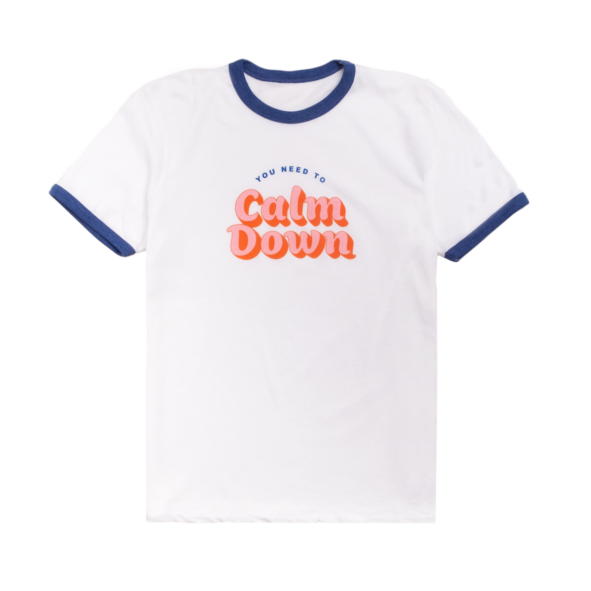 You Need To Calm Down Merchandise White And Blue You Need To Calm Down Tee Taylor Swift Wiki Fandom