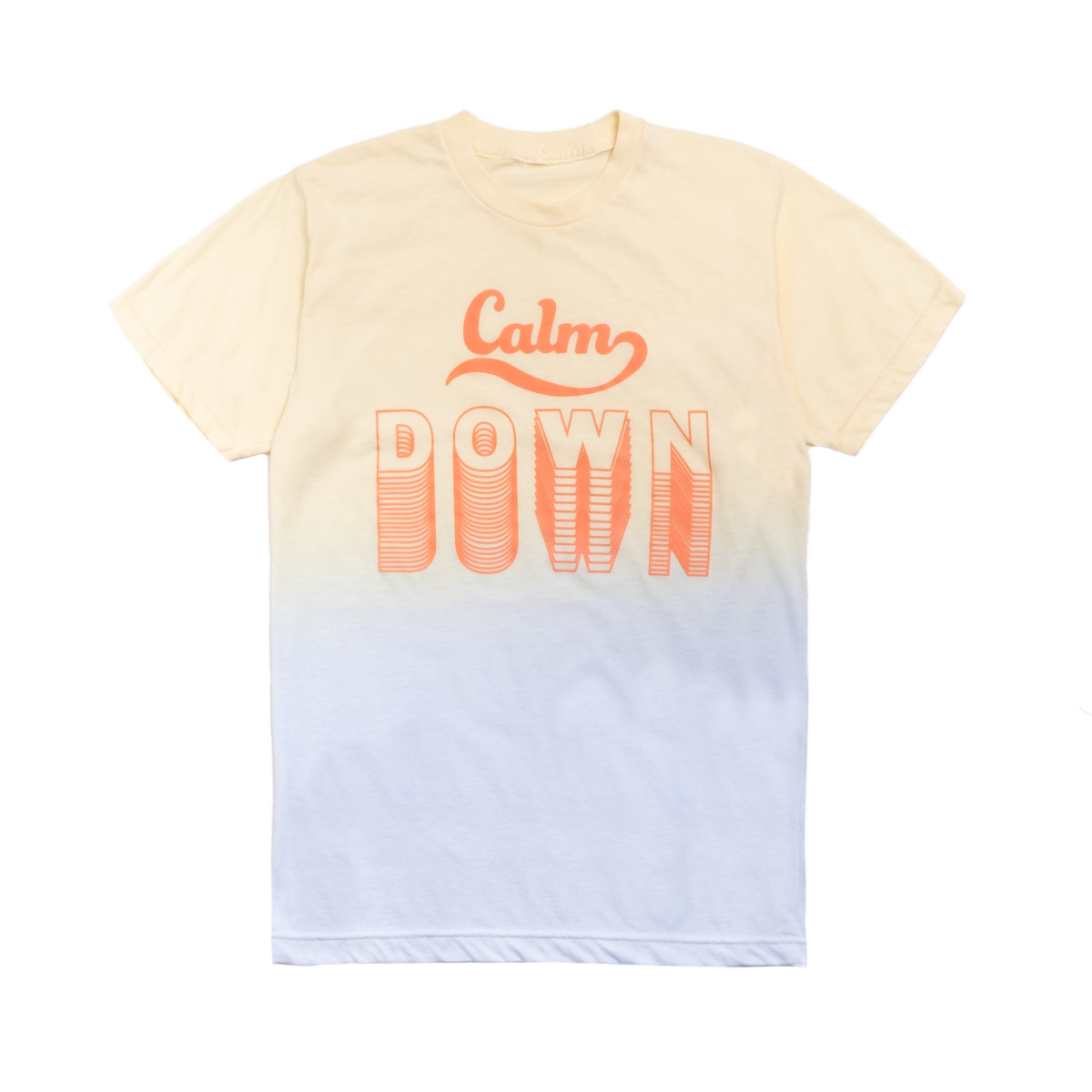 You Need To Calm Down Merchandise Yellow And Blue Color Fade Calm Down Design Tee Taylor Swift Wiki Fandom