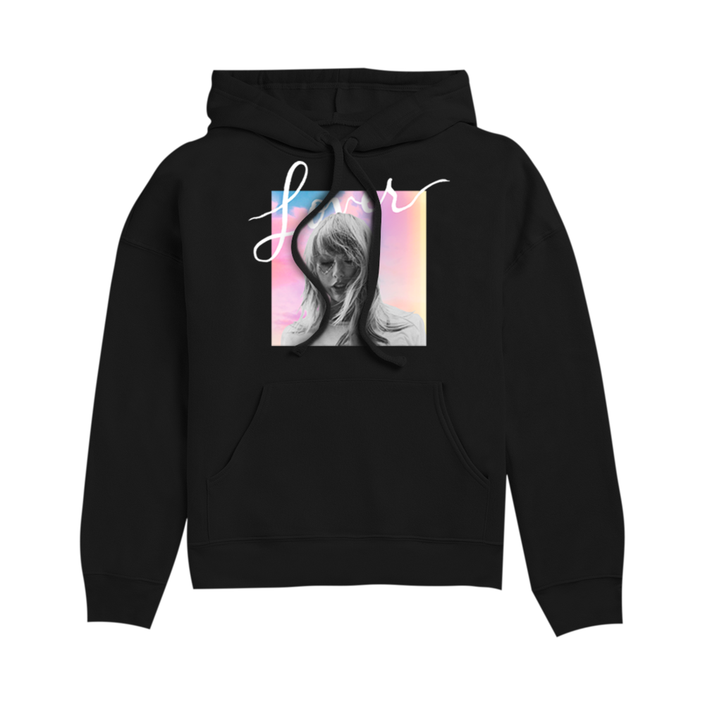 Lover Merchandise Black Hoodie With Album Cover Design Taylor Swift Wiki Fandom