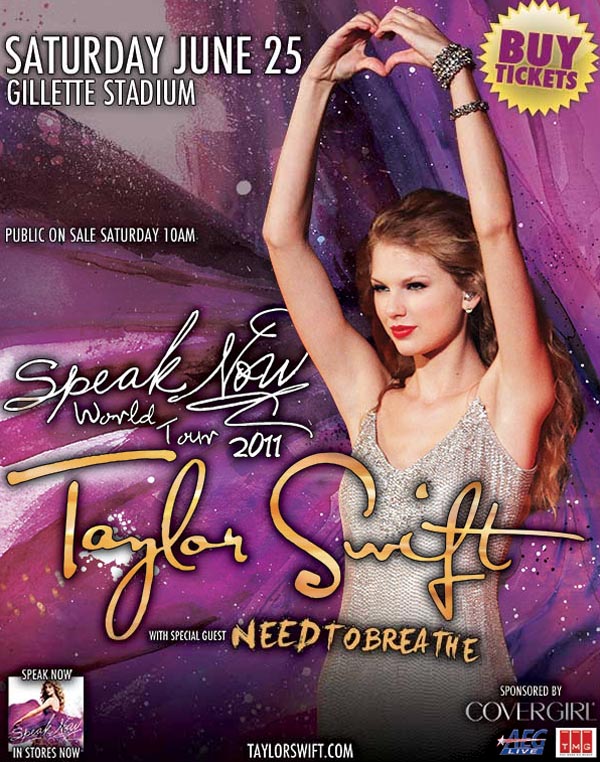 speak now world tour opening song