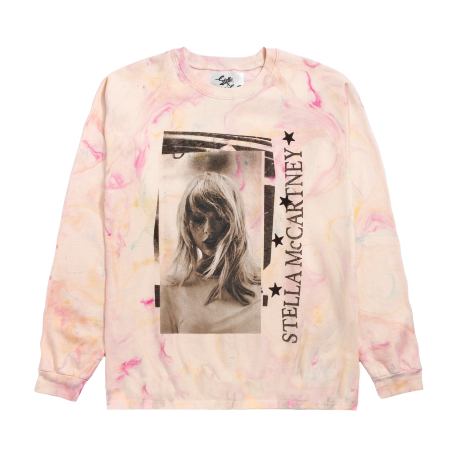 Stella X Taylor Swift Marble Dye Long Sleeve Tee With Tracklist Design Taylor Swift Wiki Fandom