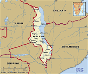 Map of Malawi
