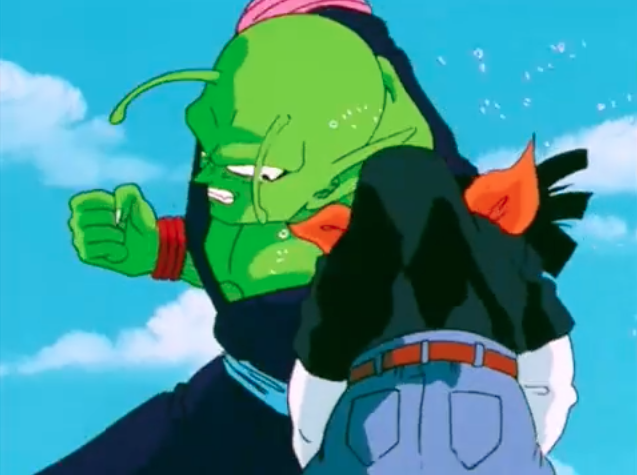 Image - Piccolo and 17 fight.png | Team Four Star Wiki ...