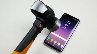 Samsung Galaxy S8 Plus Hammer Knife Scratch Test Techrax Wiki