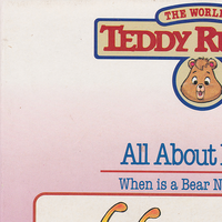 teddy ruxpin all about bears