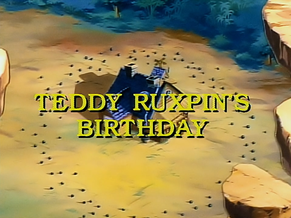 teddy ruxpin birthday