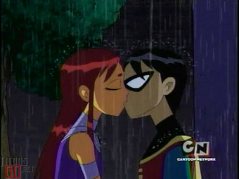 Robin and Starfire | Teen Titans Couples Wikia | Fandom