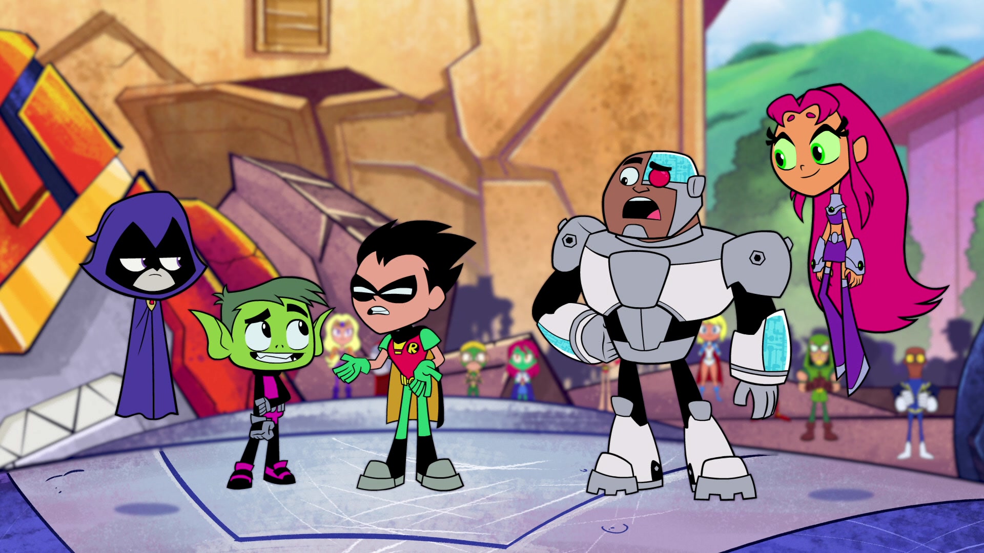 Green Arrow Teen Titans Go Wiki Fandom