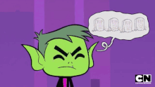 Beast Boy Mouse on Cyborg