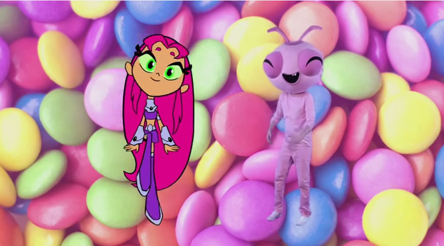 Image Starfire And Silkie Dancing 2 Png Teen Titans Go Wiki