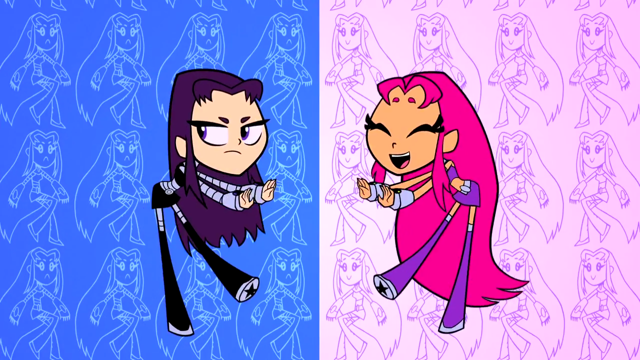 teen titans blackfire and starfire with robin naked