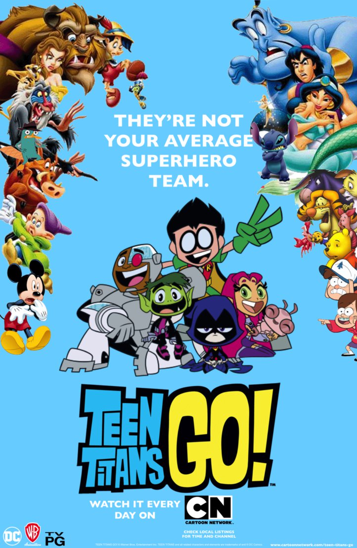 Image - Teen titans go poster fm.jpg  Teen Titans Go 