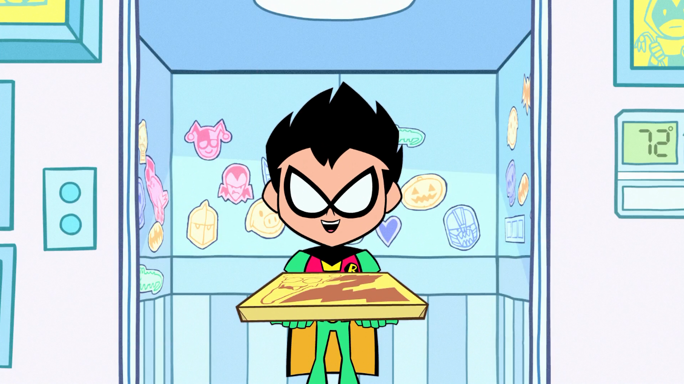 Image Robin Pizza.PNG Teen Titans Go! Wiki FANDOM powered by Wikia