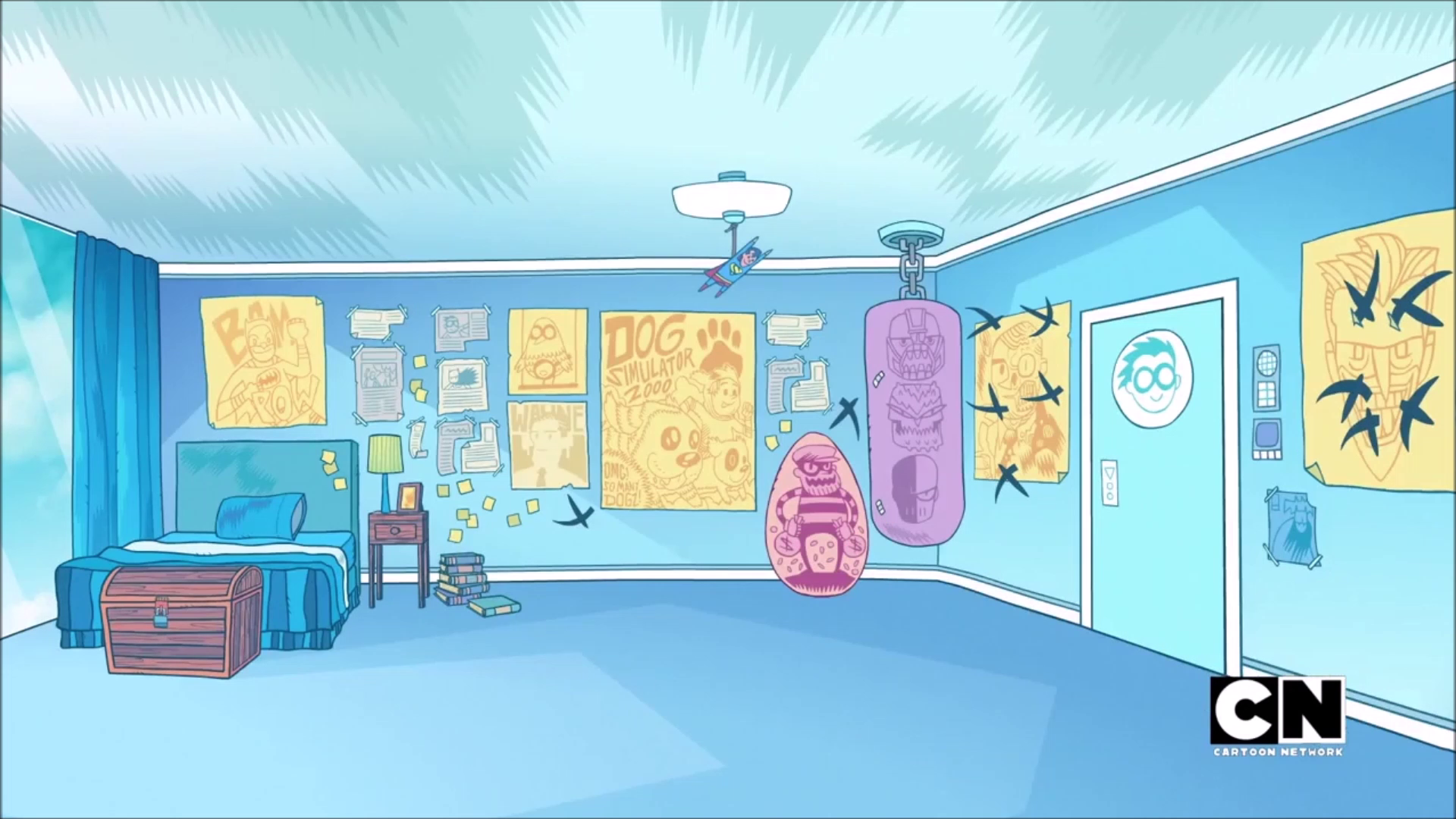 Teen Titans Go Background Living Room