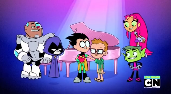 When A Fan Is The Man Teen Titans Go Wiki Fandom