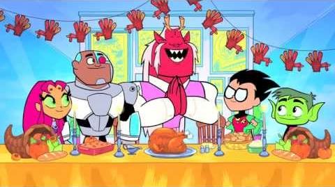 Video - Teen Titans Go Thanksgiving Episode Official Clip | Teen Titans ...