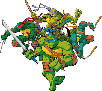 Ninja Turtles Teenage Mutant Ninja Turtles 2003 Series Wiki Fandom - teenage mutant ninja turtles in roblox roblox tmnt 3