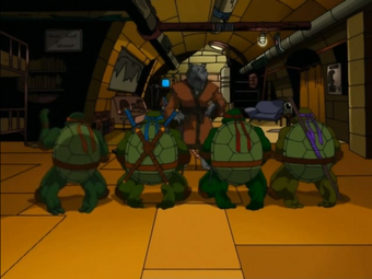 Turtles Original Lair Teenage Mutant Ninja Turtles 2003 Series Wiki Fandom - tmnt 2003 lair roblox