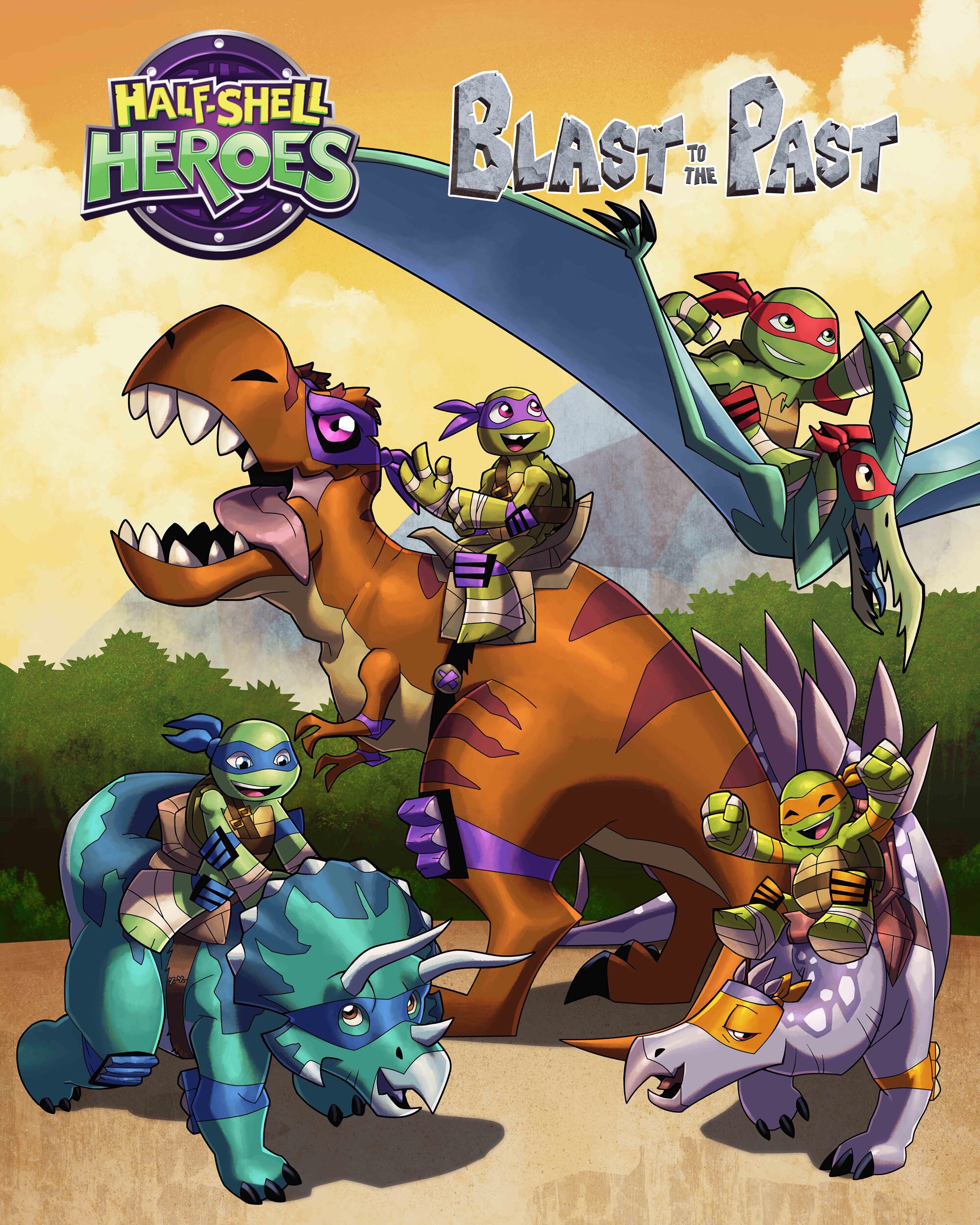 tmnt blast to the past toys