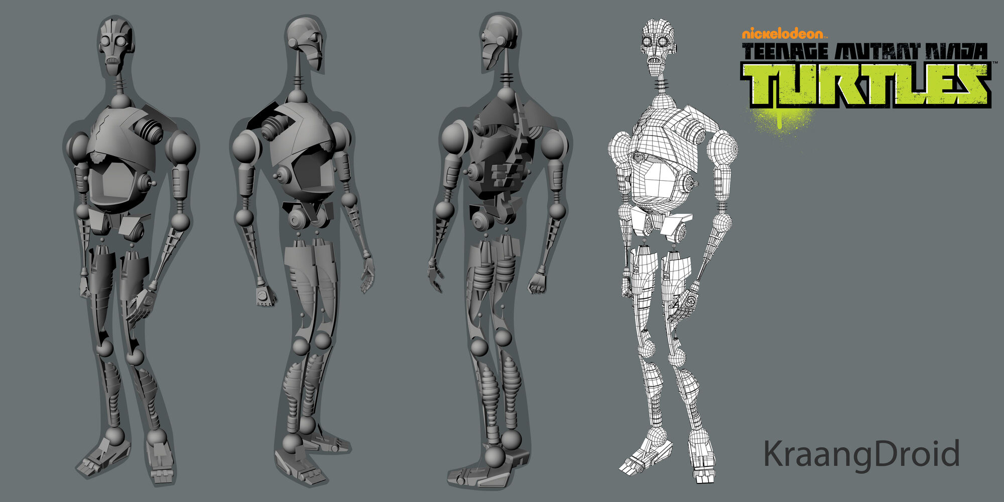 teenage mutant ninja turtles 3d model