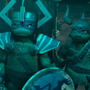 tmnt leo the knight