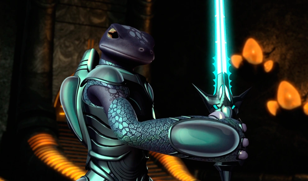 Image Mona Lisa Releasing Laser Sword.png Teenage Mutant Ninja