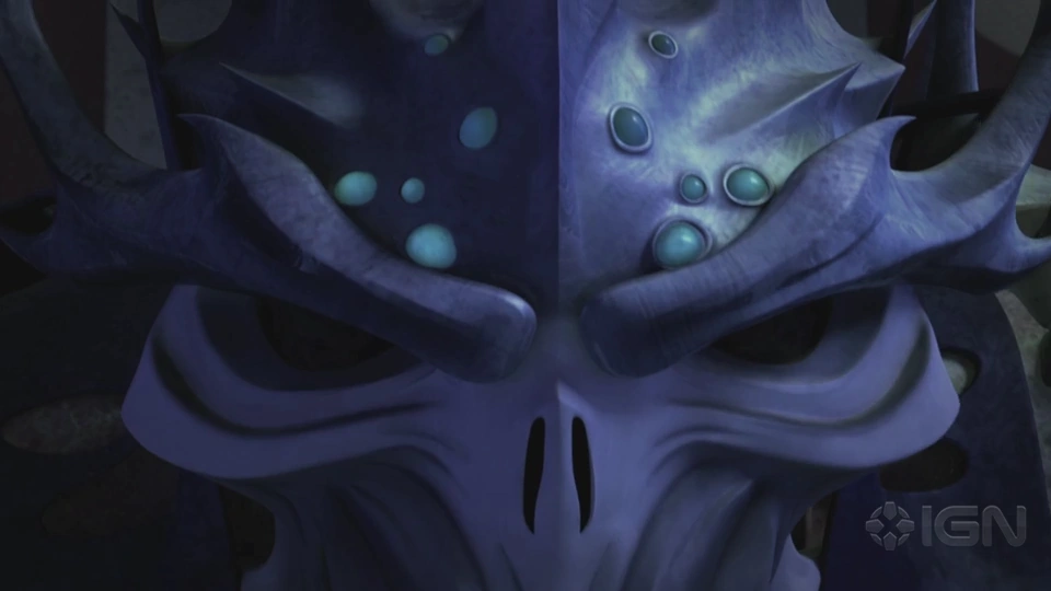 Image Close Up On Super Shredder's Face.PNG Teenage Mutant Ninja