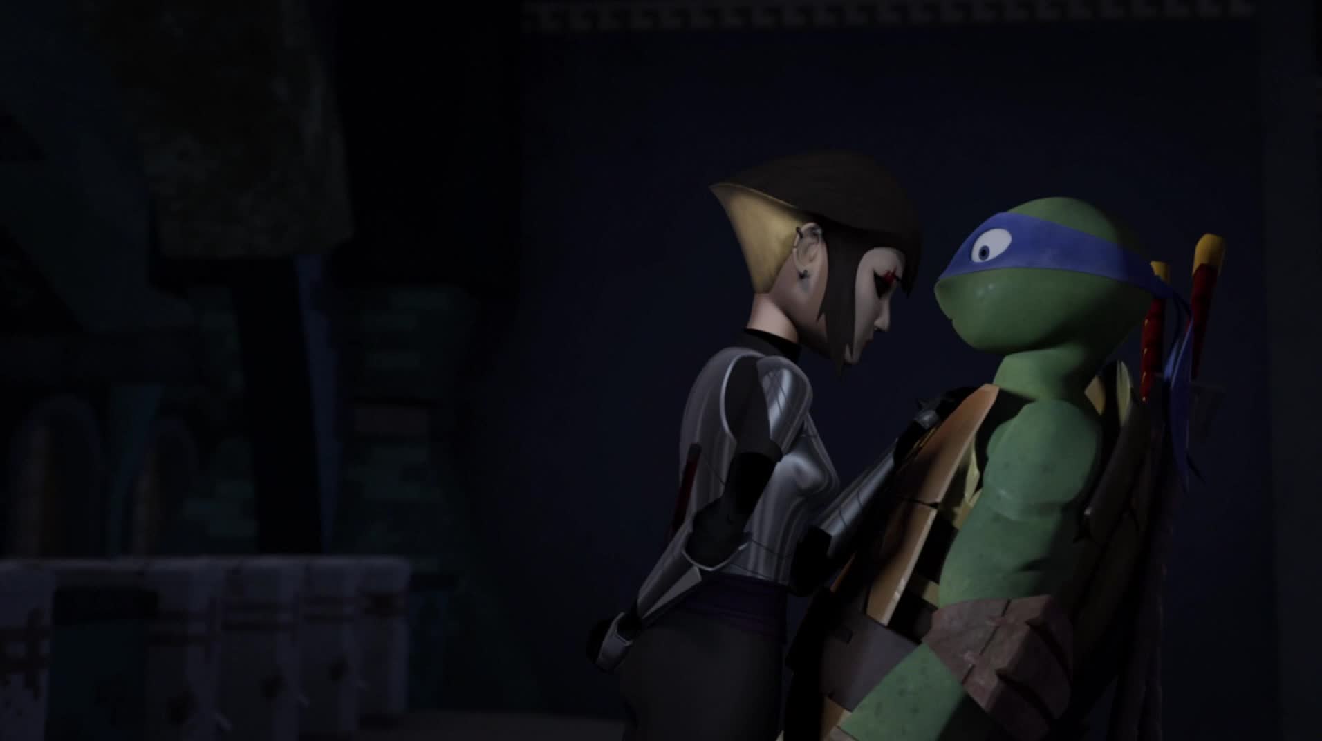 Image Leo And Karai Teenage Mutant Ninja Turtles 2012 Series Wiki Fandom Powered By Wikia 