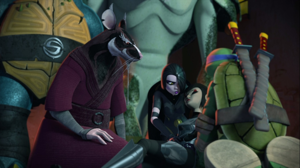 Image 6 Tortues Ninja Turtles Sc3a9rie Tv 2012 Tmnt 425 Splinter Shinigami Karai Leonardo 2116