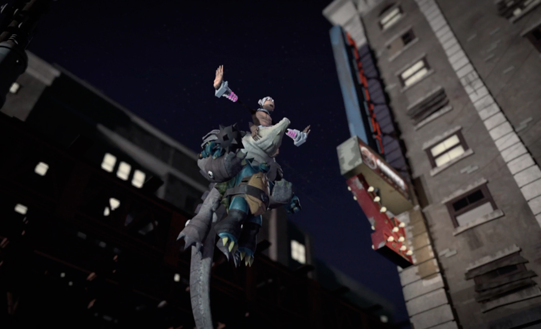 Image Rockwell Levitating Alongside Slash And Leatherhead.jpg Teenage Mutant Ninja Turtles Image Rockwell Levitating Alongside Slash And Leatherhead.jpg Teenage Mutant Ninja Turtles