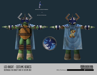 tmnt leo the knight