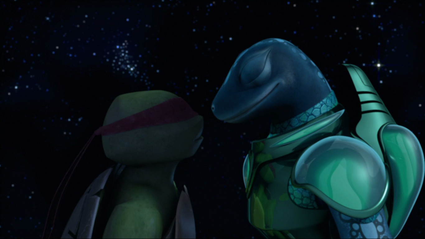 Image Raphael And Mona Lisa About To Kiss Teenage Mutant Ninja Turtles 2012 Series Wiki