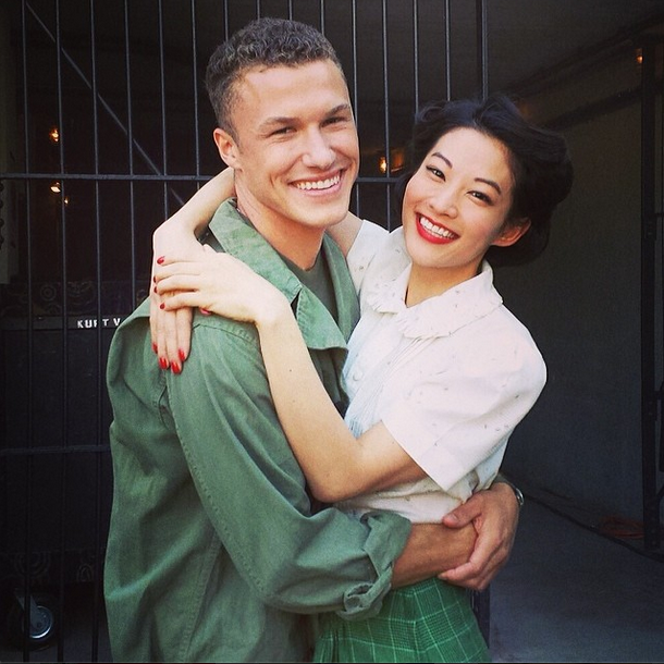 Image Teen Wolf Season 3 Behind the Scenes Nov 9 Arden Cho Skyler