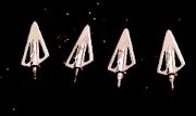 Flèche en argent