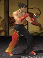 image jin kazama player one costume tekken 3 jpg tekken wiki