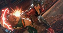 TK7 Jin-punching-Hwoarang
