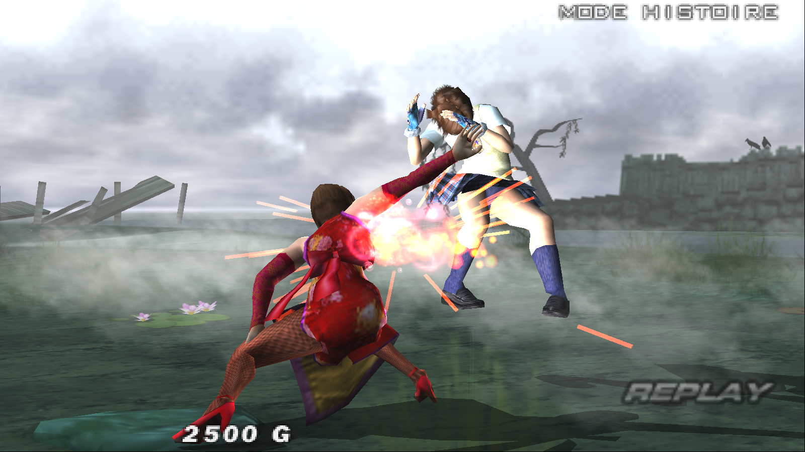 Image Tekken 5 Dark Resurrection Anna Williams Vs Asuka Kazama 2png Tekkenpedia Fr