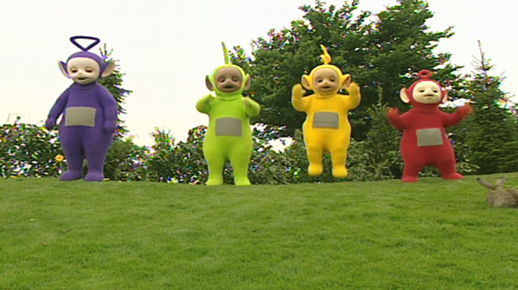 teletubbies jumping po
