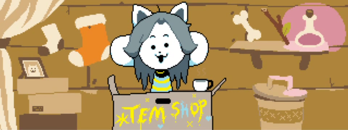Tem Shop  Temmie Wikia  FANDOM powered by Wikia