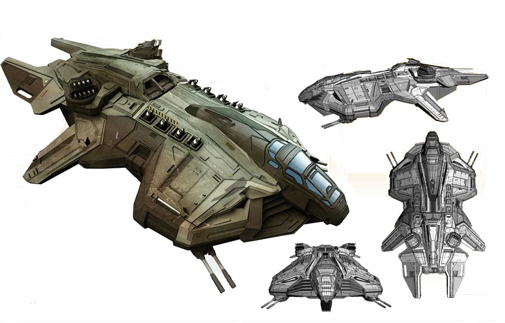 would space force have a space gunship