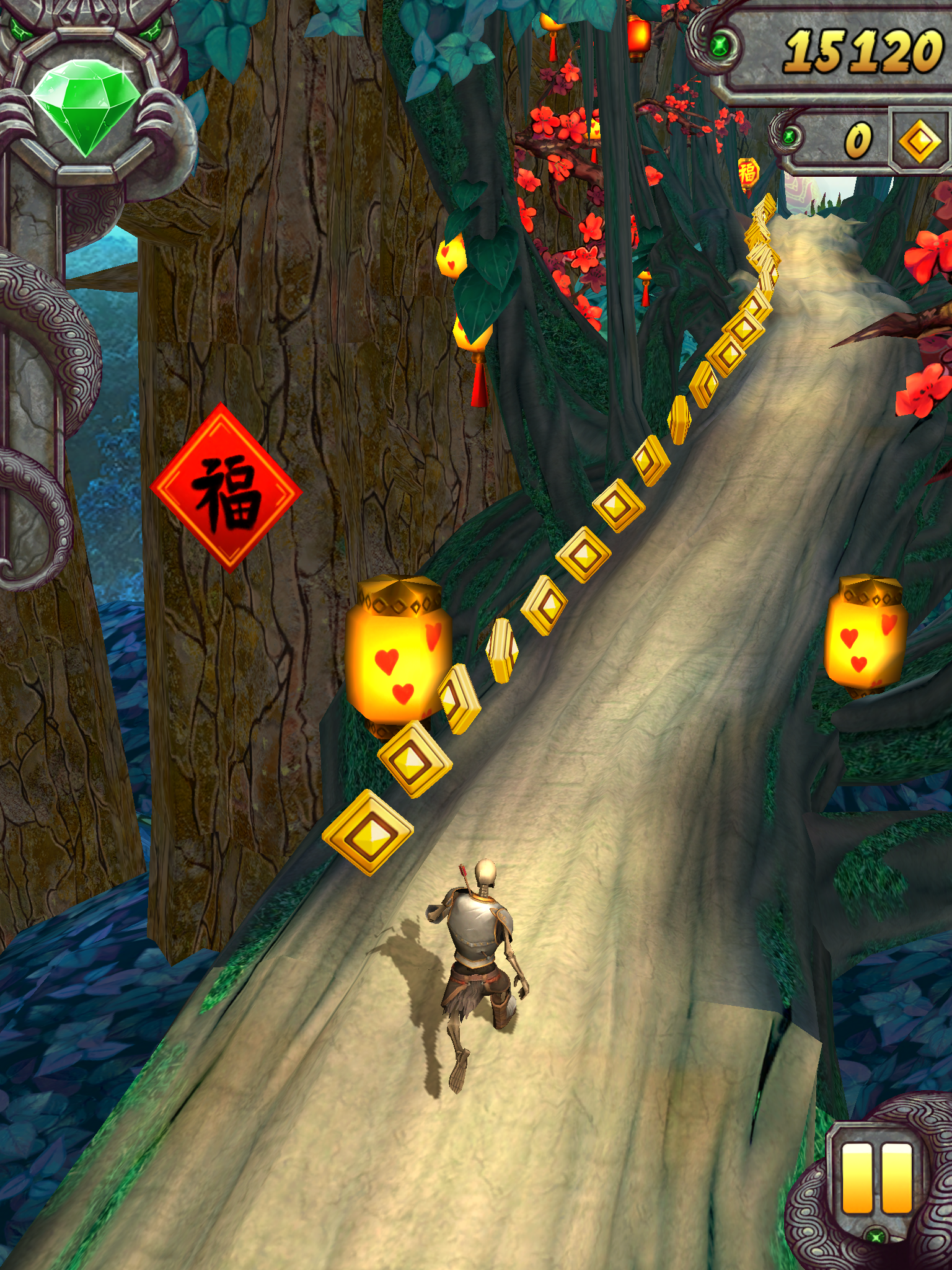 temple run 2 lost jungle lantern festival