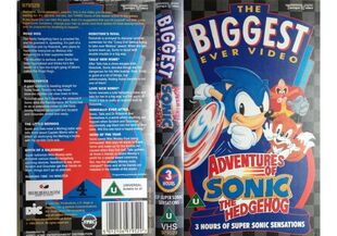 The Biggest Ever Adventures of Sonic the Hedgehog Video ...