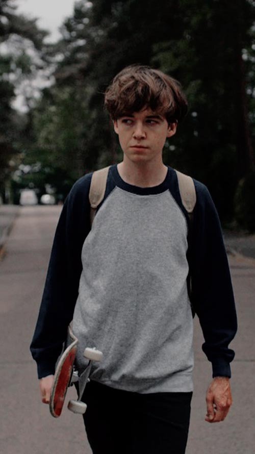 james the end of the f world shirt