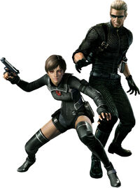Resident Evil 0 - Wesker Mode characters