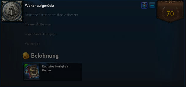 Weiteraufgerückt
