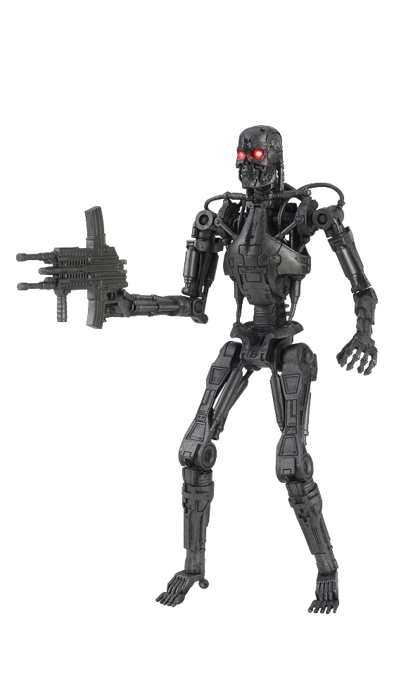 10 Black T 700 Terminator Toys Games Action Figures