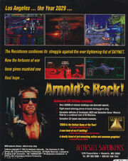 The Terminator- 2029 Deluxe CD Edition Back Cover